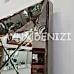 Slice Bronze Model Modern Ayna-37