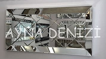 Slice Silver Model Modern Ayna