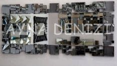 Triyo Smoked Model Modern Ayna