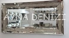 Shinly Bronze Model Modern Ayna