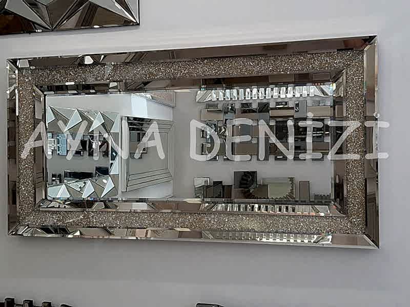 Shinly Bronze Model Modern Ayna