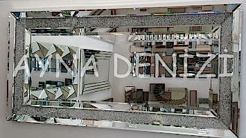 Shinly Silver Model Modern Ayna