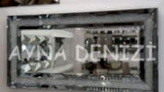 Shinly Smoked Model Modern Ayna