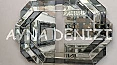 Winding Small Silver Smoked Model Modern Ayna