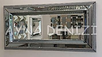 Bead Smoked Model Modern Ayna