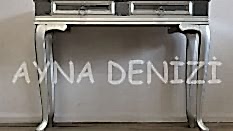 Single Silver Smoked Lükens Model Gümüş Renk Aynalı Dresuar