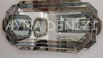 Winding Gold Smoked Bronze Model Modern Ayna